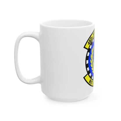 482d Services Flight (U.S. Air Force) White Coffee Mug - Go Mug Yourself