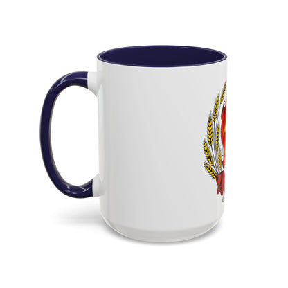 Coat of arms of the Russian Soviet Federative Socialist Republic - Accent Coffee Mug