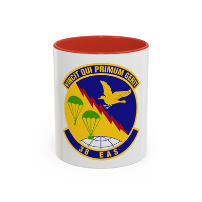 38th Expeditionary Airlift Squadron (U.S. Air Force) Accent Coffee Mug