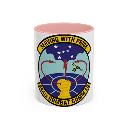 644th Combat Communications Squadron (U.S. Air Force) Accent Coffee Mug