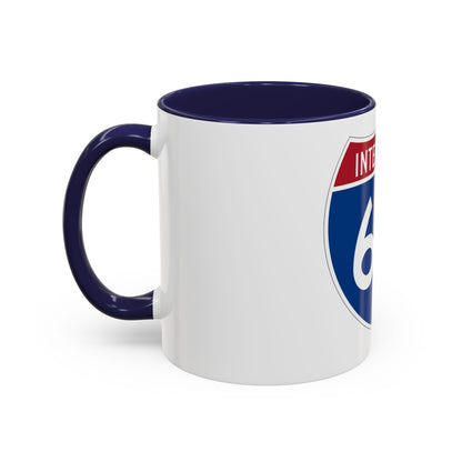 Interstate 69 (U.S. Highways) Accent Coffee Mug