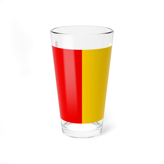 Flag of Aix-en-Provence (France) Pint Glass 16oz