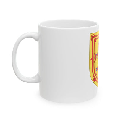 Royal Arms of the Kingdom of Scotland - White Coffee Mug