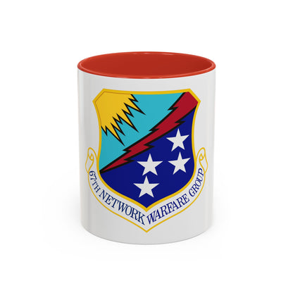 67th Network Warfare Group (U.S. Air Force) Accent Coffee Mug