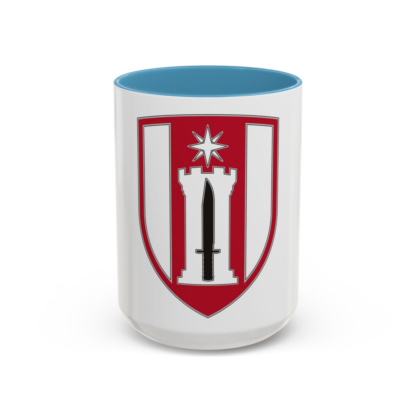 372 Engineer Brigade (U.S. Army) Accent Coffee Mug