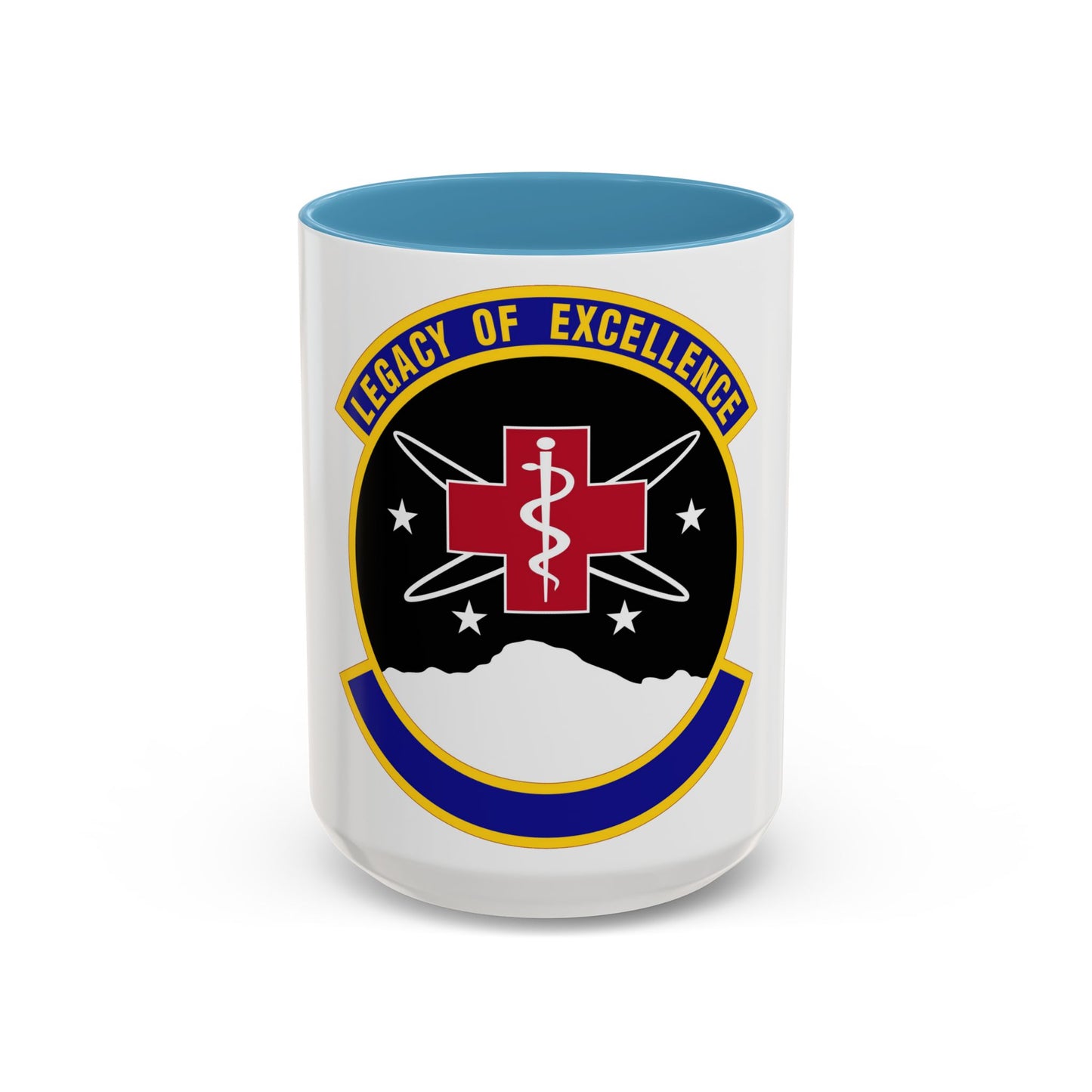 21 Healthcare Operations Squadron USSF (U.S. Air Force) Accent Coffee Mug