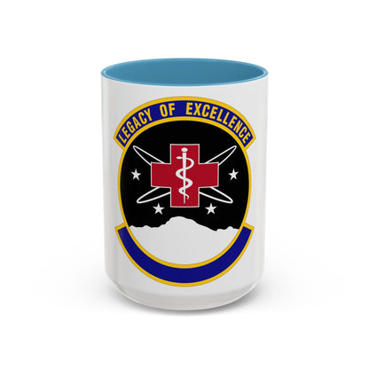 21 Healthcare Operations Squadron USSF (U.S. Air Force) Accent Coffee Mug