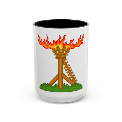 Fire Beacon Badge of Henry V - Accent Coffee Mug