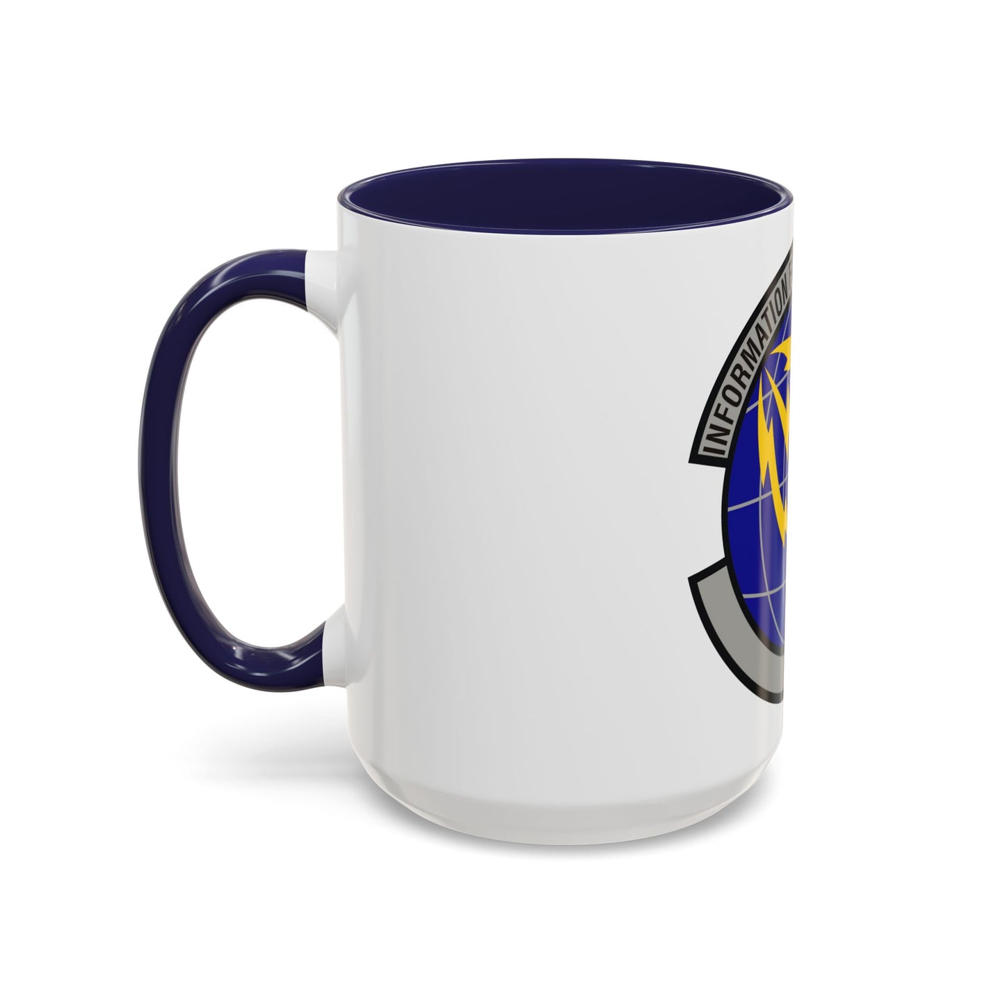 50 Communications Squadron USSF (U.S. Air Force) Accent Coffee Mug