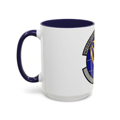 50 Communications Squadron USSF (U.S. Air Force) Accent Coffee Mug