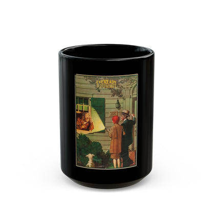 Eveready Flashlights and Batteries_1 - Black Coffee Mug