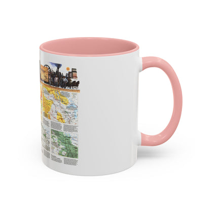 USA - Northern Plains 2 (1986) (Map) Accent Coffee Mug