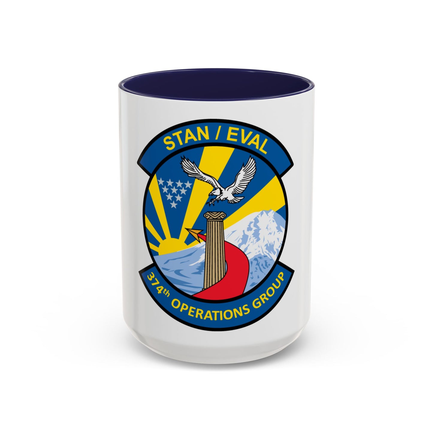 374th Operation Group (U.S. Air Force) Accent Coffee Mug