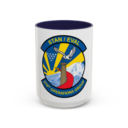 374th Operation Group (U.S. Air Force) Accent Coffee Mug