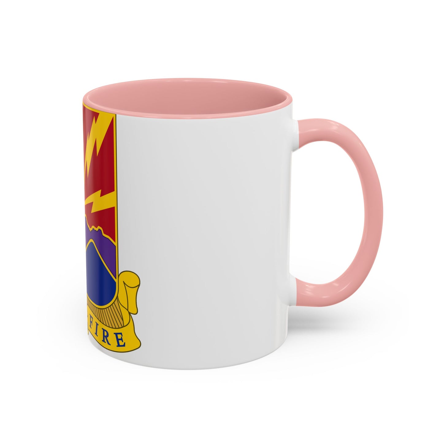 593rd Field Artillery Battalion (U.S. Army) Accent Coffee Mug