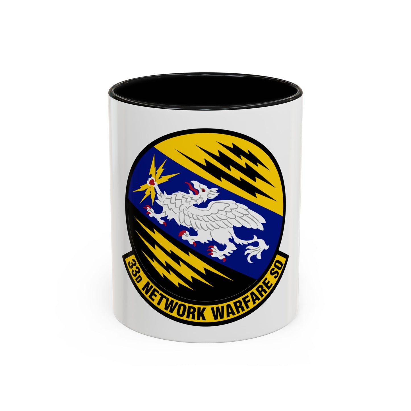 33 Network Warfare Squadron ACC (U.S. Air Force) Accent Coffee Mug