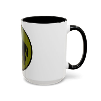 US 92nd Infantry Division (U.S. Army) Accent Coffee Mug