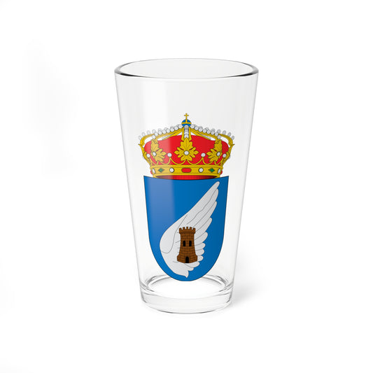 Escudo de Albalate de Cinca (Spain) (Coat of Arms) Pint Glass 16oz