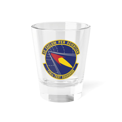 716th Test Squadron (U.S. Air Force) Shot Glass 1.5oz