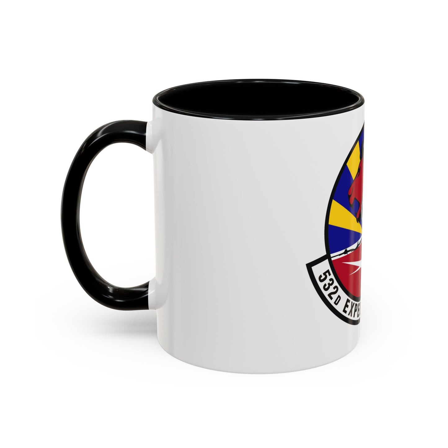 532d Expeditionary Security Forces Squadron (U.S. Air Force) Accent Coffee Mug