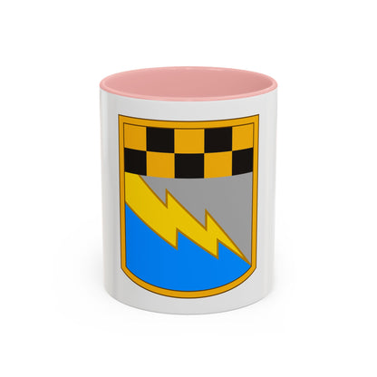 525th Expeditionary Military Intelligence Brigade (U.S. Army) Accent Coffee Mug