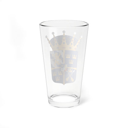Prins Gabriel vapen (Sweden) (Coat of Arms) Pint Glass 16oz