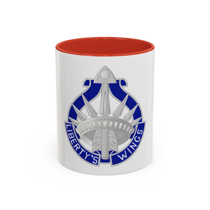 77 Aviation Battalion (U.S. Army) Accent Coffee Mug