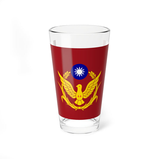 Flag of police of the Republic of China (China) Pint Glass 16oz