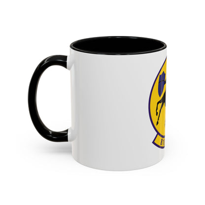 818th Global Mobility Squadron (U.S. Air Force) Accent Coffee Mug