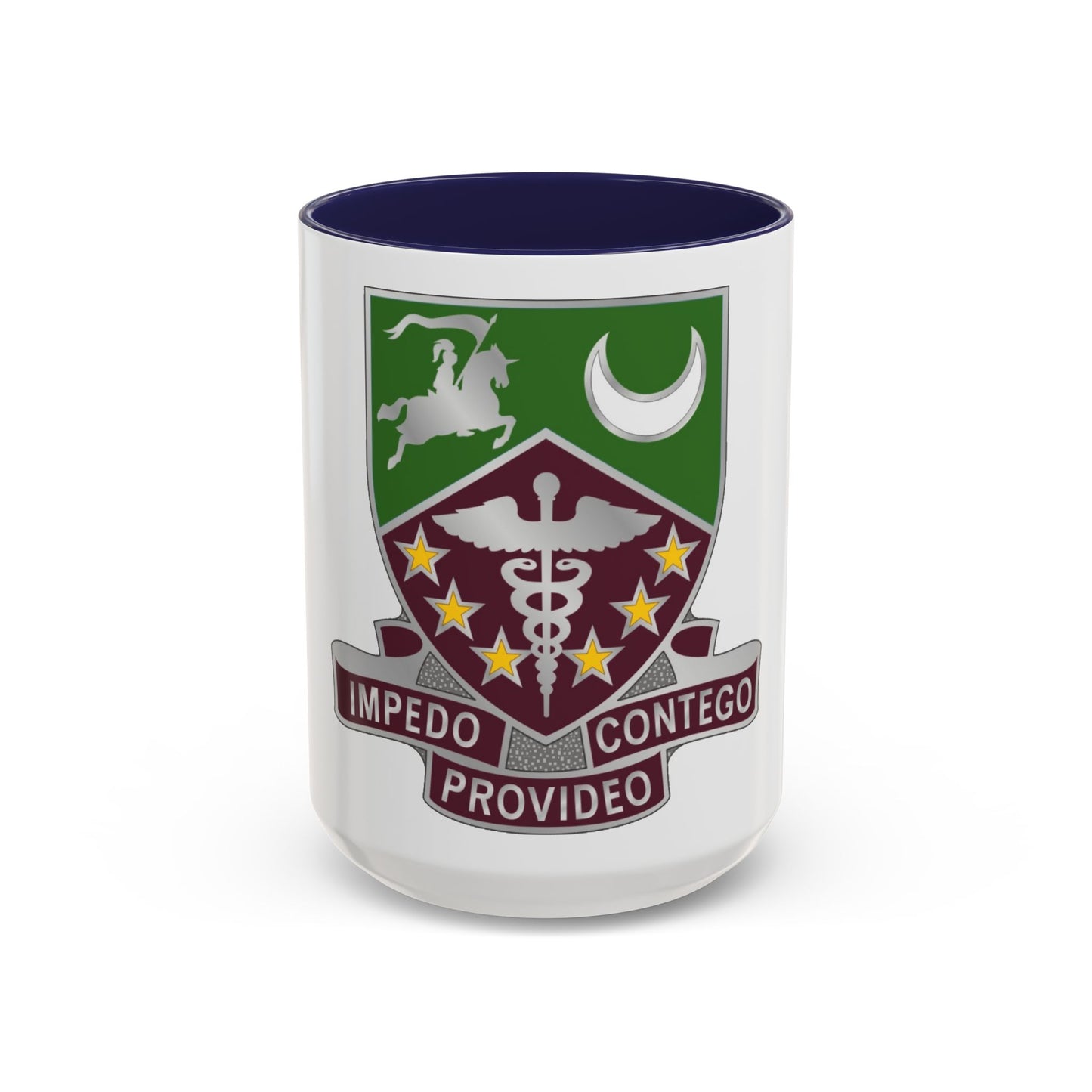 229 Medical Battalion (U.S. Army) Accent Coffee Mug