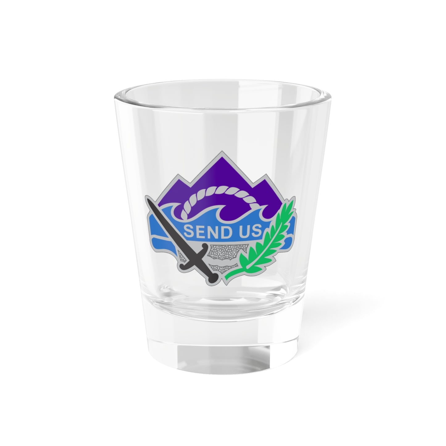 350 Civil Affairs Command 2 (U.S. Army) Shot Glass 1.5oz