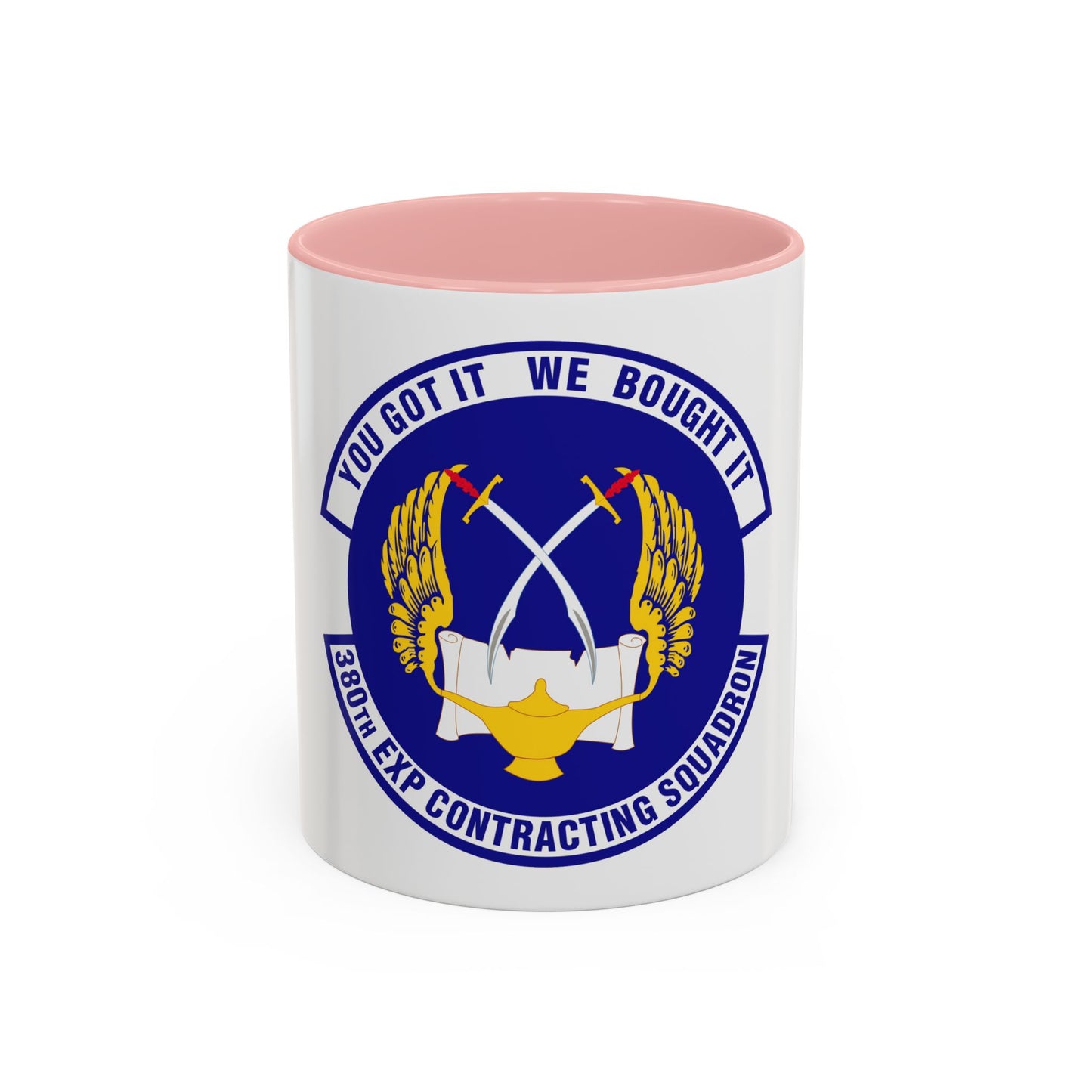 380th Expeditionary Contracting Squadron (U.S. Air Force) Accent Coffee Mug