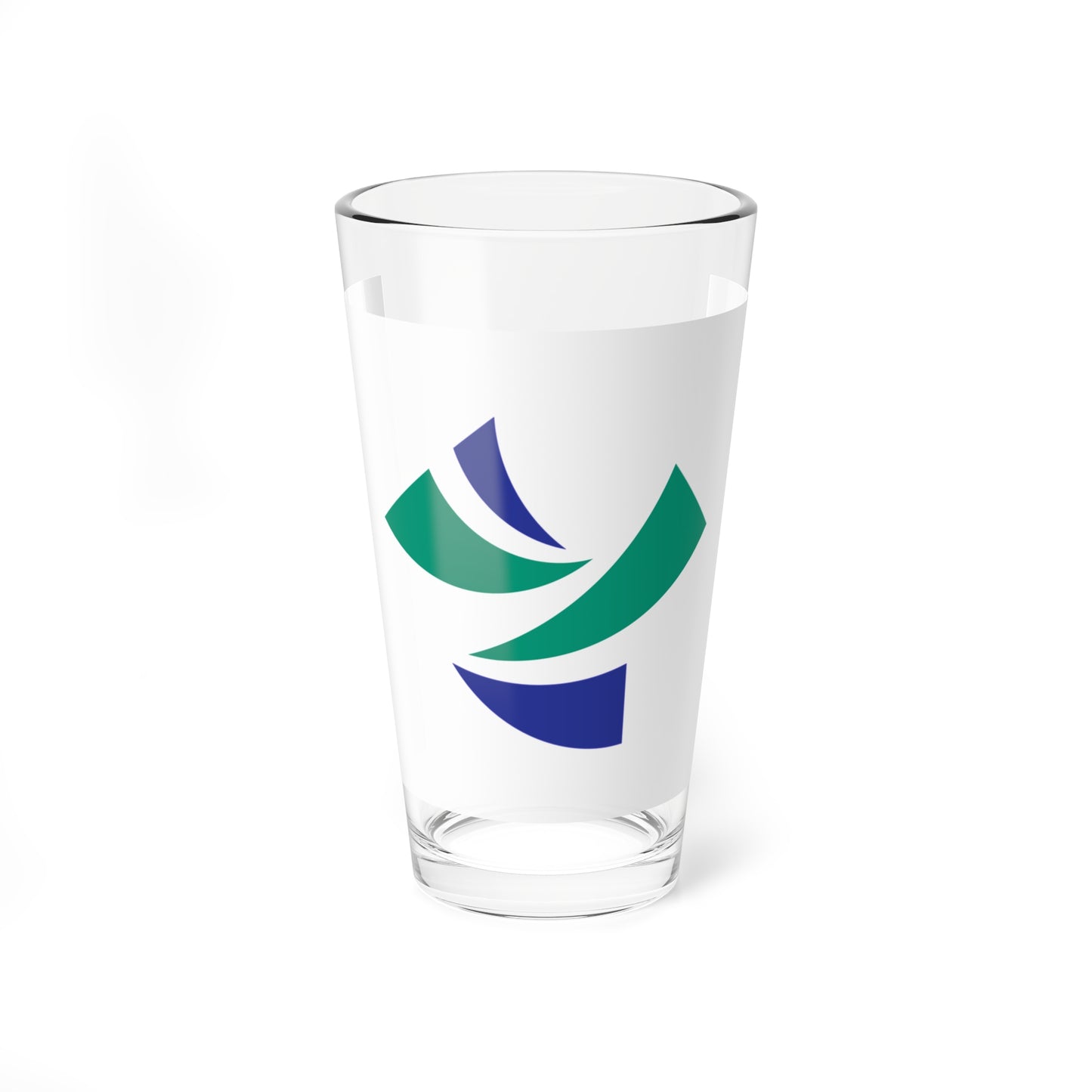Flag of Yoshinogawa Tokushima (Japan) Pint Glass 16oz
