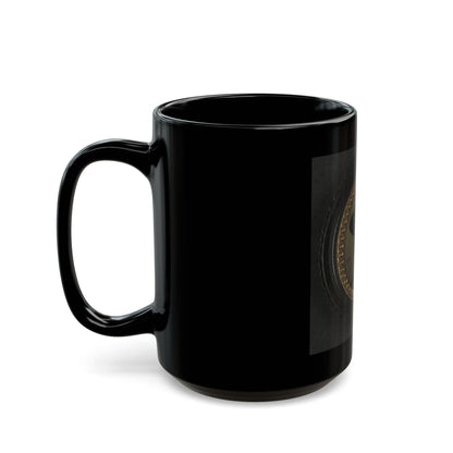 Unidentified Soldier In Union Uniform And Slouch Hat 003 (U.S. Civil War) Black Coffee Mug