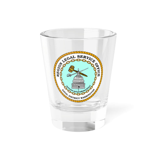 Verre à liqueur des bureaux régionaux du service juridique (US Navy) 1,5 oz