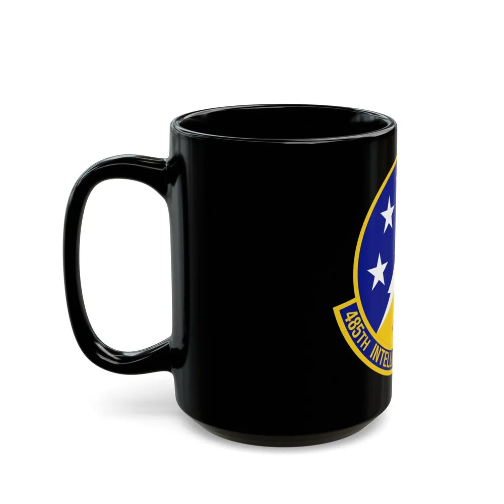 485 Intelligence Squadron ACC (U.S. Air Force) Black Coffee Mug-Go Mug Yourself