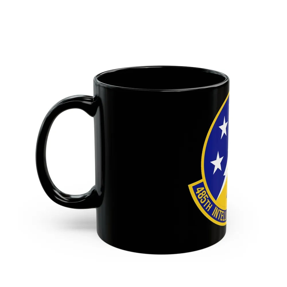 485 Intelligence Squadron ACC (U.S. Air Force) Black Coffee Mug-Go Mug Yourself