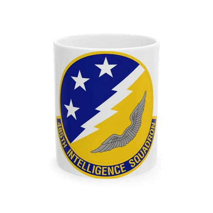 485 Intelligence Squadron ACC (U.S. Air Force) White Coffee Mug 11oz - Go Mug Yourself