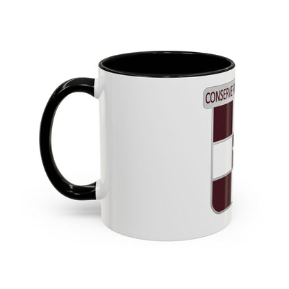 55 Medical Group (U.S. Army) Accent Coffee Mug