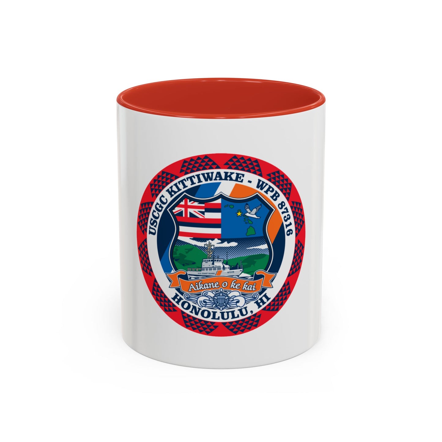 USCGC Kittiwake WPB 87316 (U.S. Coast Guard) Accent Coffee Mug