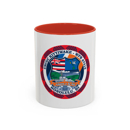 USCGC Kittiwake WPB 87316 (U.S. Coast Guard) Accent Coffee Mug