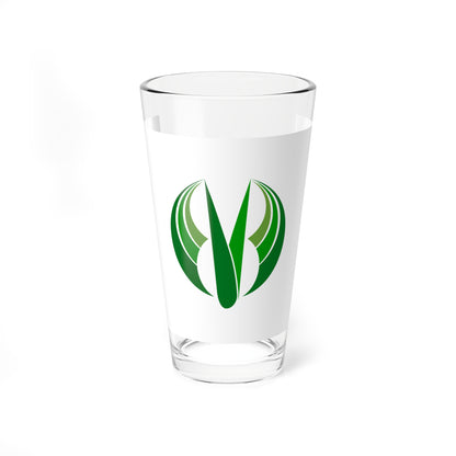 Flag of Mizuho Gifu (Japan) Pint Glass 16oz