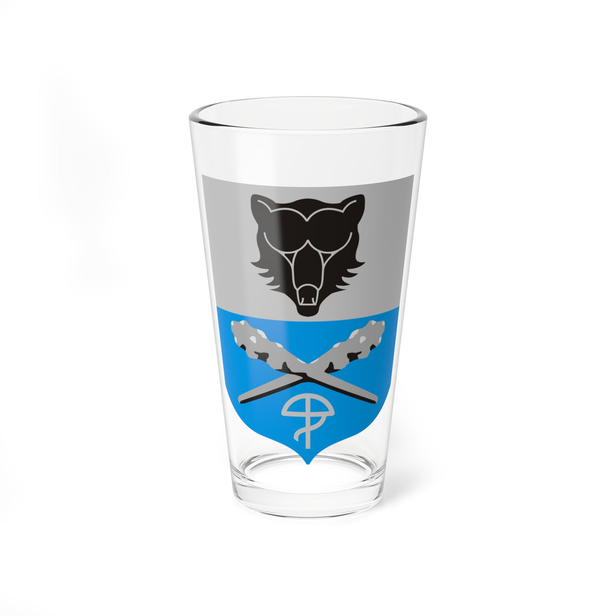 Ilmajoki vaakuna ps (Finland) (Coat of Arms) Pint Glass 16oz