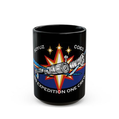Soyuz TM-31 (Soyuz Programme) Black Coffee Mug