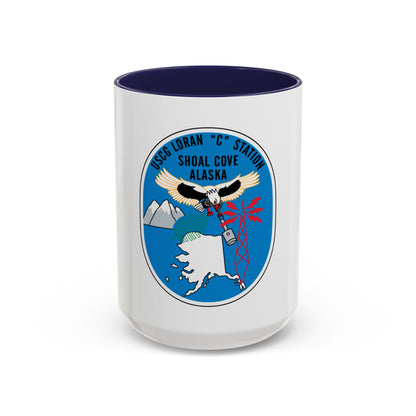 USCG Loran C Station Shoal Cove Alaska (U.S. Coast Guard) Accent Coffee Mug