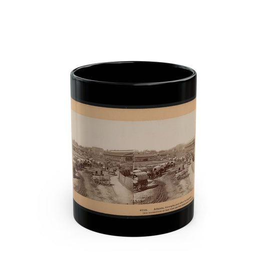 Atlanta, Georgia, Just After Its Capture (U.S. Civil War) Black Coffee Mug