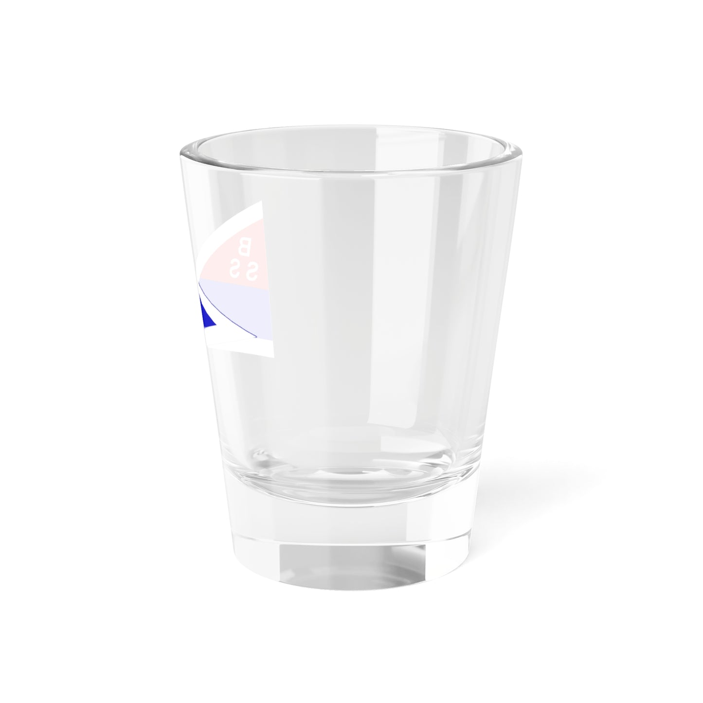 Burgee of Borstahusens Segelsallskaps (Sweden) Shot Glass 1.5oz