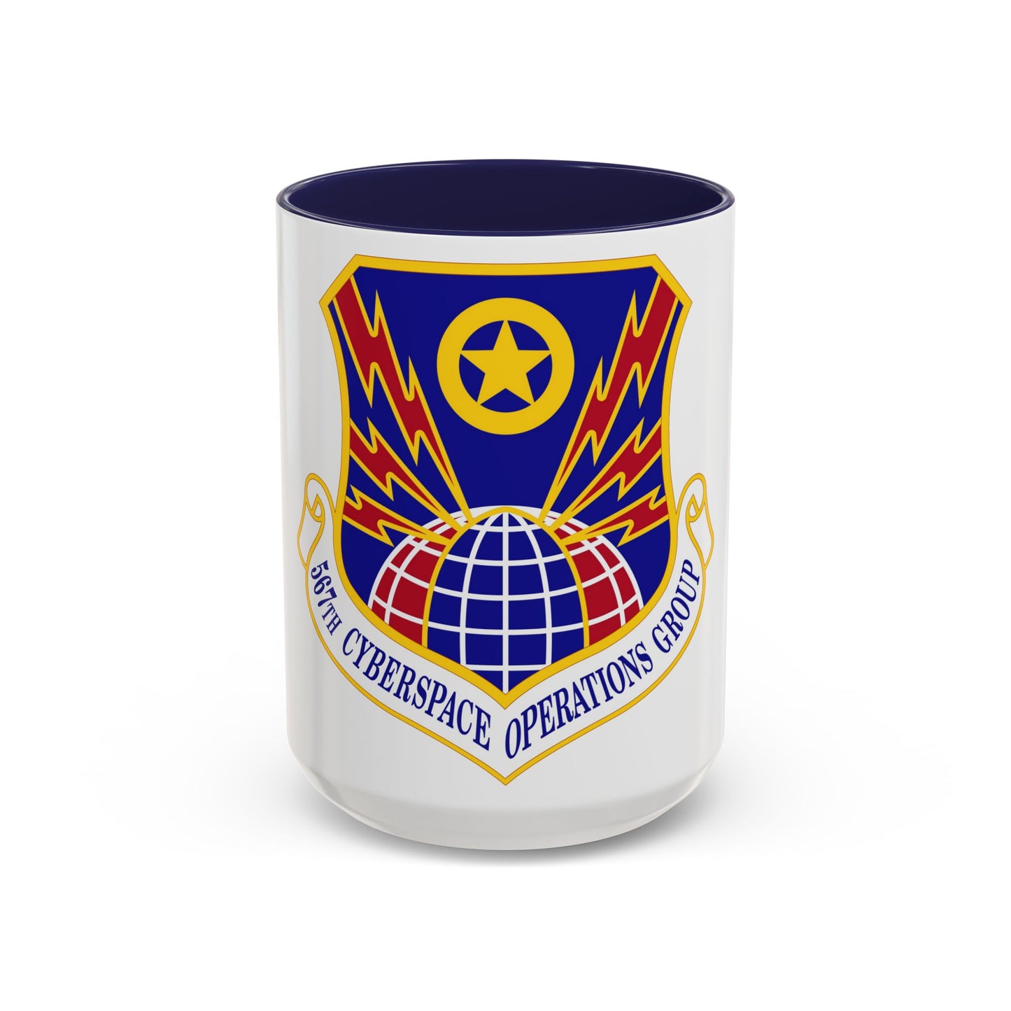 567 Cyberspace Operations Group ACC (U.S. Air Force) Accent Coffee Mug