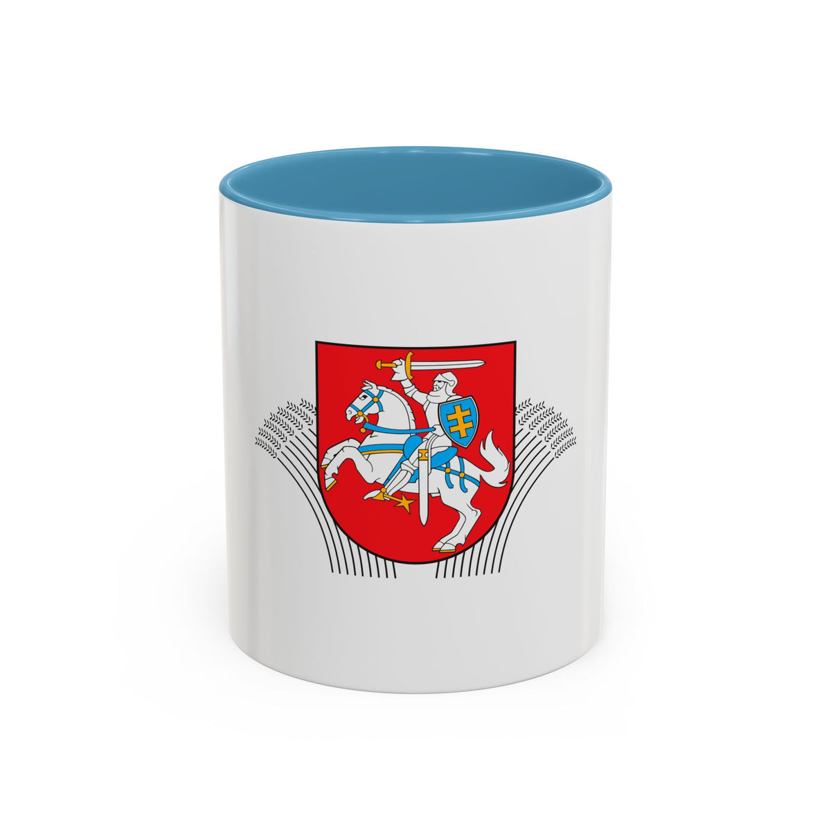 Coat of Arms of Ministry of Agriculture Lithuania - Accent Coffee Mug