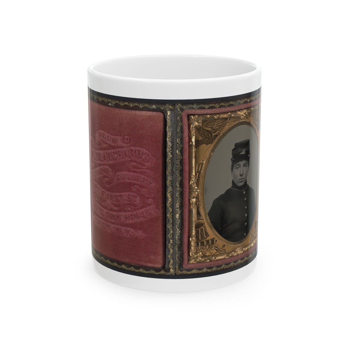 Unidentified Soldier In Union Uniform And Kepi(2) (U.S. Civil War) White Coffee Mug